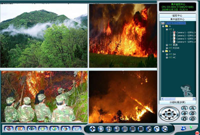 森林防火信息指挥平台